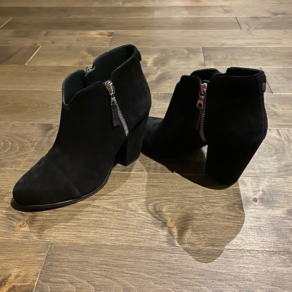 New Rag & Bone Suede Margot Ankle Boots, Size 37.5 - Picture 6 of 8